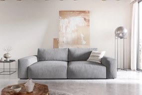 LANZO modern kanapé - szürke - 273cm