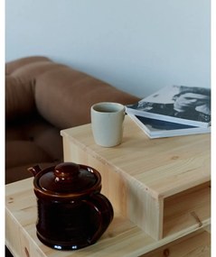 Hako fekete borovi fenyő dohányzóasztal - Karup Design