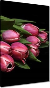 Vászonkép 80x120 Zamatos tulipánok