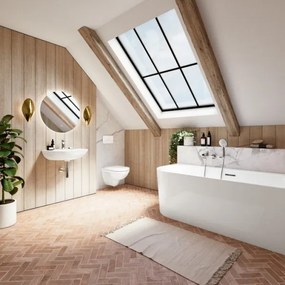 Villeroy & Boch 922400RE - VICONNECT öblítőgomb, magasfényű fehér