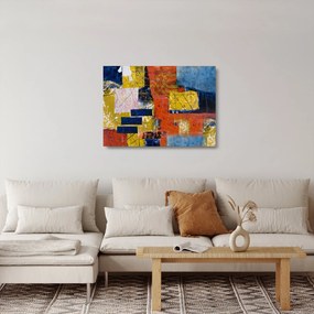 Kép - Absztrakció (üvegen) (70x50 cm)