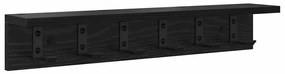 Fali Kabáthorog Musta tammi 60 x 10.5 x 10.5 cm Faanyag