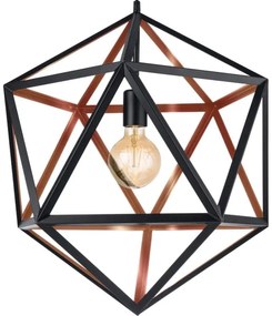 Eglo 43349 - Csillár zsinóron EMBLETON 1 1xE27/60W/230V