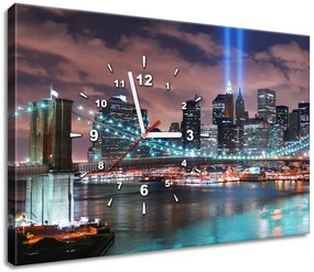 Gario Órás falikép Manhattan panoráma Méret: 60 x 40 cm