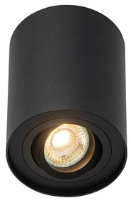 Okos mennyezeti spotlámpa fekete állítható, WiFi-vel GU10 - Rondoo up