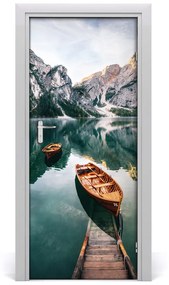 Poszter tapéta ajtóra A csónak a tavon 75x205 cm