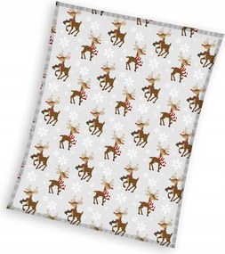 Karácsonyi Takaró Boldog Karácsonyt 130x170 cm