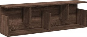 vidaXL barna tölgy színű szerelt fa fali szekrény 100 x 20 x 30 cm