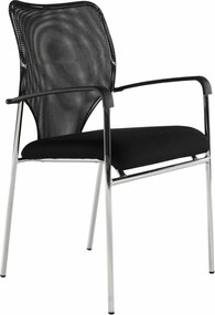 Szék tárgyalóterembe, fekete, UMUT