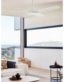 Lucci Air 21321549 - ABYSS mennyezeti ventilátor 142 cm, IP66, fehér + DO