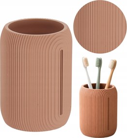 Fürdőszobai Bögre stílusos Fogkefe Tartó Fogkrém kozmetikumok