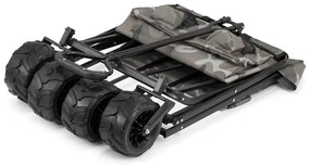 Praktikus összecsukható kézikocsi - álcázva