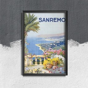 Plakát poszter Plakát poszter Sanremo Olaszország