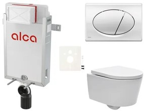 Fali WC szett Alca befalazáshoz + SAT Brevis WC SIKOAW2