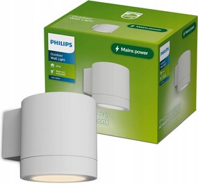 Kültéri fali lámpa Philips Fylx Homlokzati lámpa GU10 Led Kerti Fali