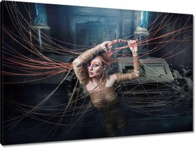 Vászonkép 90x60 Csinos nők Csajok Nagymamák