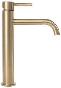 Fürdőszobai csaptelep Rea Lungo Brush Gold high
