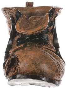 Cipő virágtartó, 21 x 11 x 11 cm, polirezin