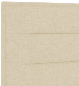 LED ágytámla LED -es lámpákkal Krém 180 cm Poliészter