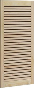 vidaXL Széfajtó ajtóval Természetes 49,5 x 2,1 x 110 cm Tömör fenyőfa