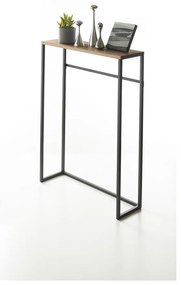 Fekete konzolasztal 18.5x60 cm Tower – YAMAZAKI
