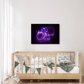 Absztrakt kép buborékok (70x50 cm)
