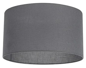 Szövet lámpabúra sötétszürke 35/35/20