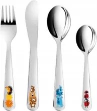 Evőeszközök fiúknak vidám állatkákkal