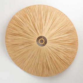 Brilagi - LED csillár zsinóron CERIA BOHO 1xE27/40W/230V átm. 80 cm raffia