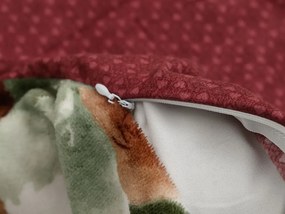 Kétoldalas ágyneműhuzat DUO SENSE ROSALIA mintás + párnahuzat 40x50 cm INGYEN Ágyneműhuzat mérete: 70 x 90 cm | 140 x 200 cm