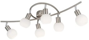 Globo 671606016X - LED Felületre szerelhető csillár LOXY 6xE14/5W/230V