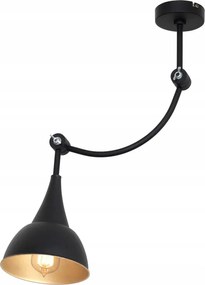Mennyezeti lámpa állítható fekete arany spot asztal felett bár sziget Aldex