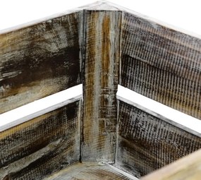 DIVERO Tárolódoboz VINTAGE 42 x 23 cm