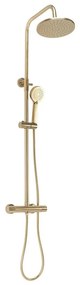 REA-P2323 - PAROT termosztátos zuhanyszett, szálcsiszolt arany kivitel