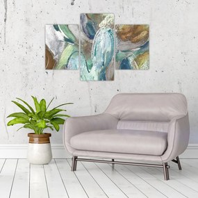 Kép - Absztrakt figurás festészet (90x60 cm)