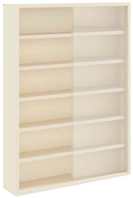 Fa gyűjtő kiállítótok polcokkal Barna 40 x 8,5 x 54 cm Furnér