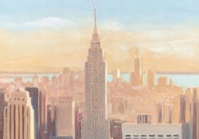 Fotótapéta New York Város Felhőkarcoló Falfestmény 368 x 254