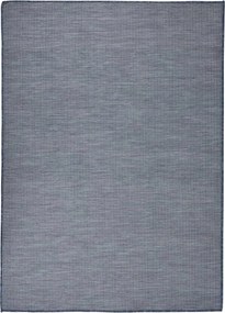 vidaXL kék lapos szövésű kültéri szőnyeg 200 x 280 cm