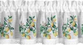 Irigy Hónaljmirigy alagútra kész függöny Cloe 130x50 Eurofirany citrom