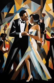 Poszter 53x81cm Jazz Esti Harmónia