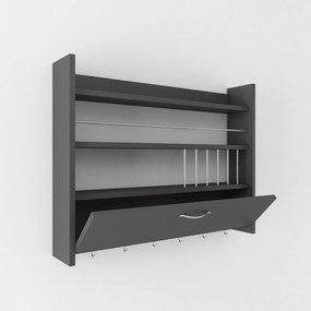 Konyhai polc Knott - Anthracite