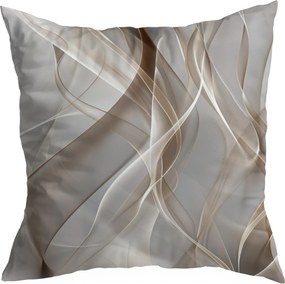 Díszpárnahuzat 40X40 CM Bézs Boglárka Mintás 0564