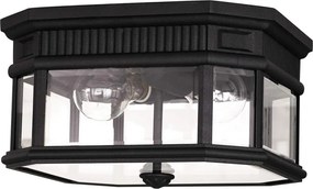 Feiss COTSWOLD LANE FE-COTSLN-F-BK Süllyesztett mennyezeti lámpa 2x60W/E27 IP44