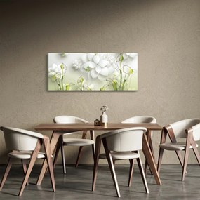 Kép virággal (120x50 cm)