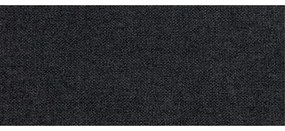 YORK kárpitozott, univerzális, kihúzható U-alakú ülőgarnitúra, szürke/fekete