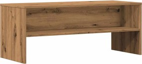 vidaXL kézműves tölgy színű szerelt fa TV-szekrény 100x40x40 cm