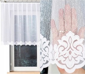 Jacquard függöny Jacquard mintás 200x100cm egyenes (kész) szegéllyel