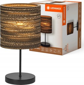 Asztali lámpa Asztali lámpatest Álló Dekoratív E27 Barna Usb-c Dekor