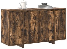 Füstölt Tölgy Oldalszekrény Füstölt tölgy Fa 135 x 41 x 75 cm