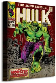 Art Group Vászonkép Marvel A hihetetlen Hulk (Monster Unleashed) Méret: 60 x 80 cm